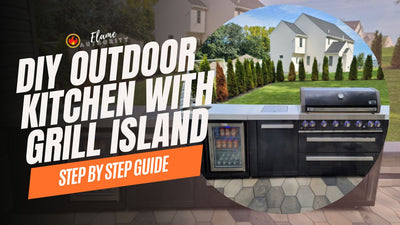 DIY Outdoor Kitchen with Grill Island: Step-by-Step Guide