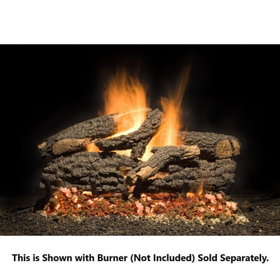Golden Blount 24" Grand Bonfire See Through Vented Gas Log Set (Logs Only) Flame Authority