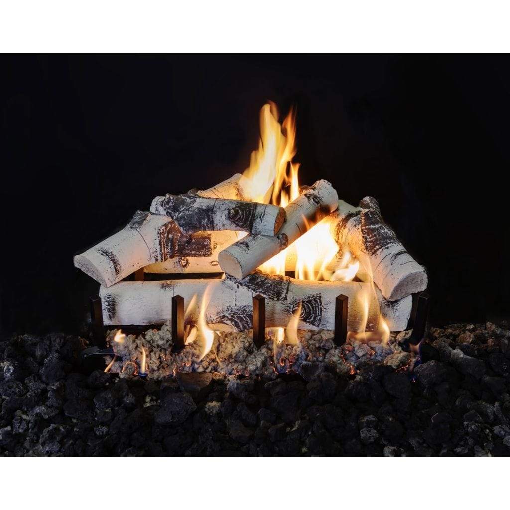 Grand Canyon ASPENST24LOGS Quaking Aspen Double Sided GAS Logs Only, 24-Inches