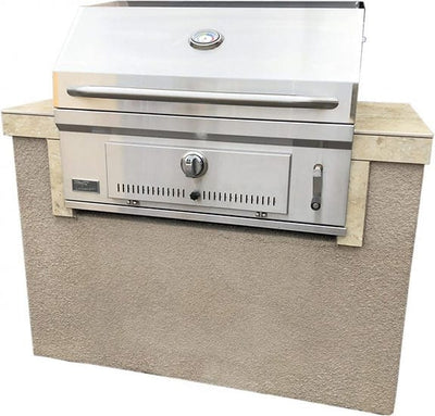 KoKoMo Grills St. Martin 4' Charcoal Outdoor BBQ Island | Flame Authority - Trusted Dealer