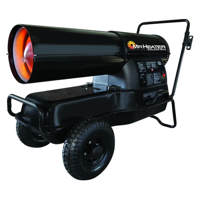 Mr. Heater 2024 MH60QFAV 60,000 BTU Portable Propane Forced Air Heater