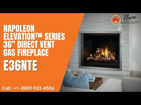 Timberwolf TB36NTR | Direct Vent Gas-Burning Fireplace | Millivolt Ignition | NG
