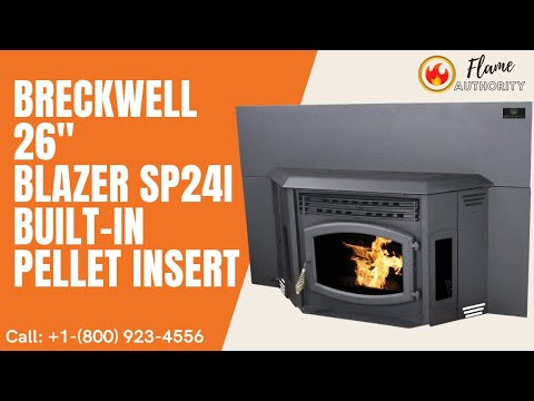 Breckwell 26 Blazer SP24I Built-In Pellet Insert – Flame Authority