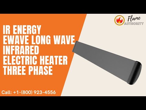 IR Energy EW45L60Y eWAVE Long Wave Infrared Electric Heater - Three Phase