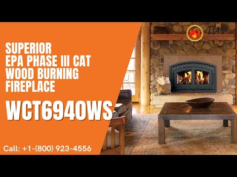 Superior EPA Certified High-Efficiency Wood Burning Fireplace WCT6920