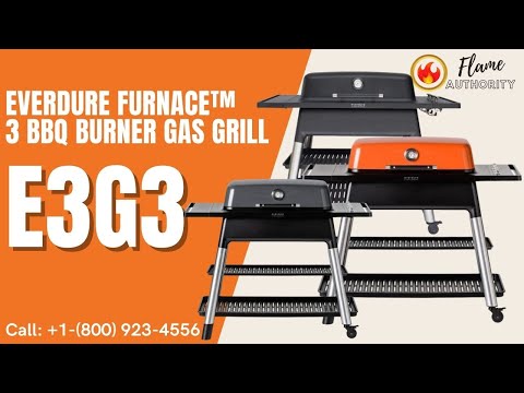 Everdure FURNACE™ 3 BBQ Burner Gas Grill - E3G3 | FLAME AUTHORITY – Flame  Authority