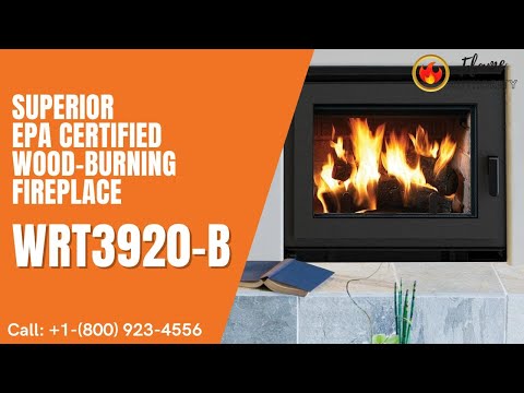 Superior 36 EPA Certified Wood Burning Fireplace - WRT3920-B