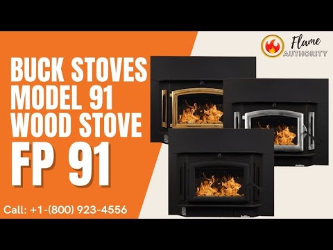 BUCK STOVE Model 91 Wood Burning Stove, FP 91, FP 91G