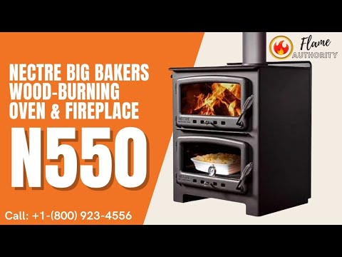 Nectre Big Bakers Wood-Burning Oven u0026 Fireplace N550 – Flame Authority