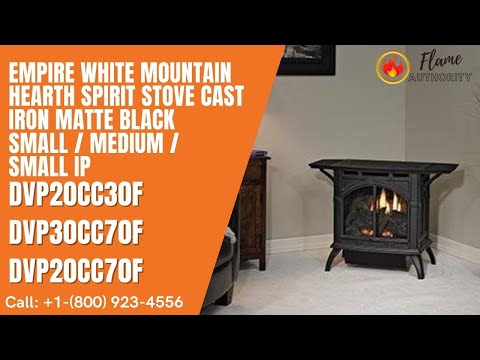 Empire Cast Iron Direct-Vent Stove - Intermittent Pilot