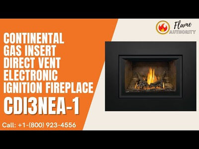 Continental Gas Insert Direct Vent Electronic Ignition Fireplace CDI3NEA-1