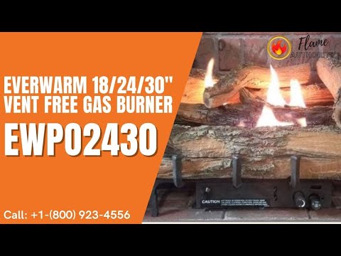 EverWarm 18/24/30 Vent Free Gas Burner - EWPO2430 - Flame Authority