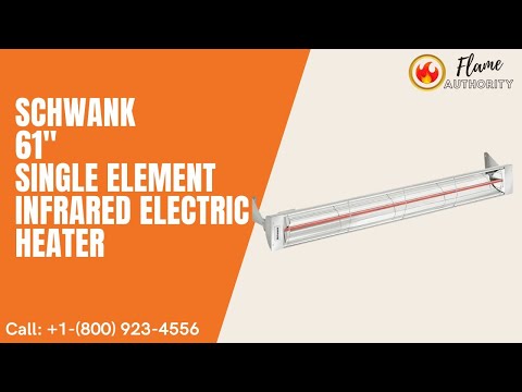 ElectricSchwank 61" 6000 Watt Single Element Infrared Electric Heater