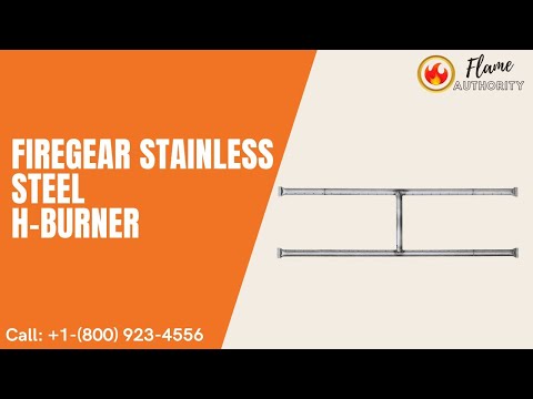 Firegear Stainless Steel 27-inch H Burner FG-H-2710SS