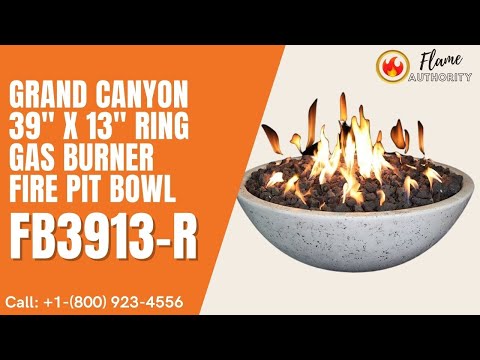 Grand Canyon 39" x 13" Ring Gas Burner Fire Pit Bowl FB3913-R