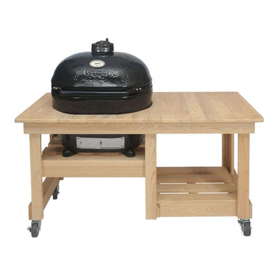 Primo Grill Countertop Cypress Grill Table for Oval LG 300 PG00613