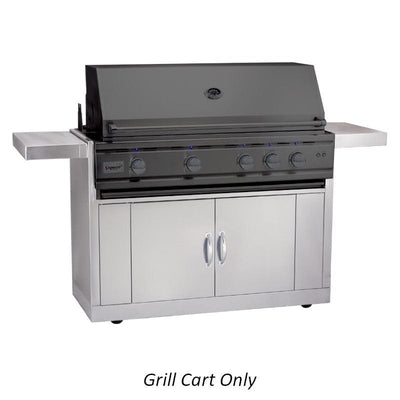 Summerset 44-inch Fully Assembled Door & 2-Drawer Combo Grill Cart for TRL Series CART-TRL44-DC