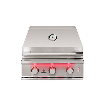 TrueFlame 25" 3 Burner Built-In Gas Grill TF25