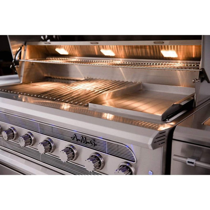 American Made Grills AMG Muscle 54" Hybrid Built-in Gas Grill MUS54