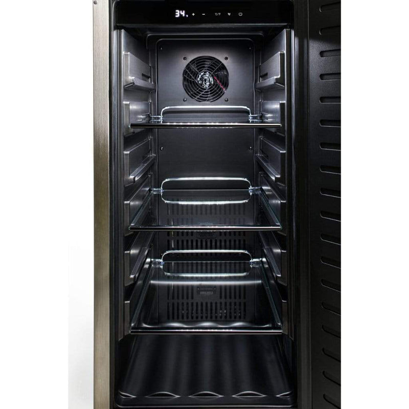 Blaze 15-inch 3.2 Cu. Ft. Outdoor Rated Compact Refrigerator BLZ-SSRF-15 | Flame Authority - Authorized Dealer