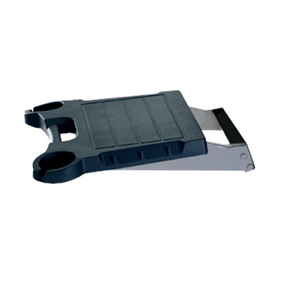 Broilmaster Black Solid Surface Shelf,Stainless Mounting Bracket SKFB2