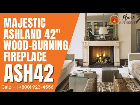 Majestic Ashland 42 Wood-Burning Fireplace ASH42 – Flame Authority
