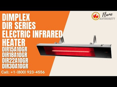 Dimplex DIR Series 51" Indoor/Outdoor Wall-Mounted Electric Infrared Heater DIR30A10GR