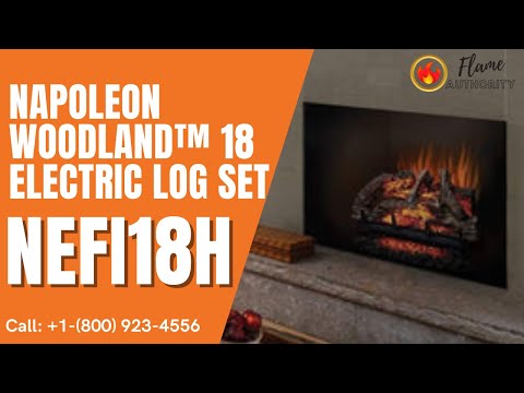 Napoleon Woodland 18 Electric Fireplace Log Set NEFI18H – Flame Authority