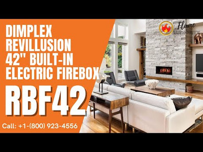Dimplex Revillusion 42" Built-in Electric Firebox