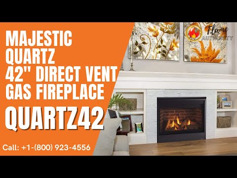 Majestic Quartz 42 DV Gas Fireplace w/ IFT - QUARTZ42IFTN