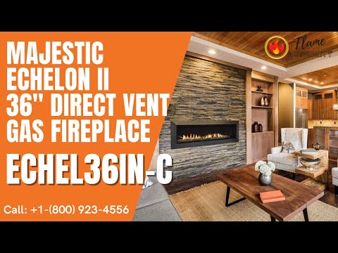 Majestic Echelon II 36" Direct Vent Gas Fireplace ECHEL36IN-C