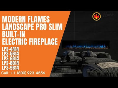 Modern Flames Landscape Pro Slim 44" Built-In Electric Fireplace LPS-4414