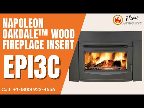 Napoleon Oakdale™ Wood Fireplace Insert Epi3C – Flame Authority