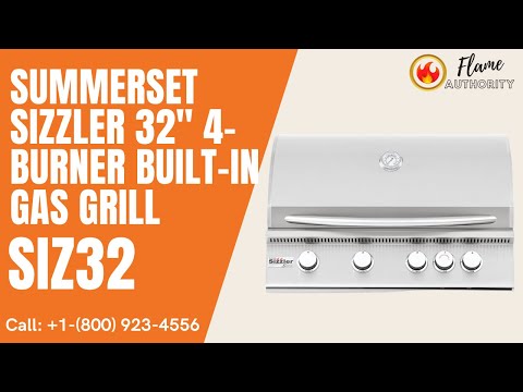 Summerset Sizzler 32" 4-Burner Built-In Gas Grill SIZ32