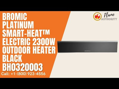 Bromic Platinum Smart-Heat™ Electric 2300W Outdoor Heater BH0320003 - Black