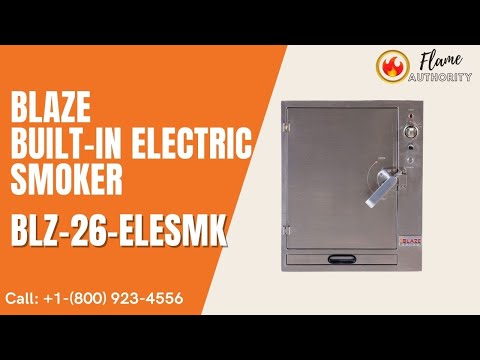 Blaze Introduces Electric Smoker - NKBA