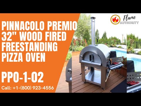 Pinnacolo Premio Wood Fired Outdoor Pizza Oven with Accessories