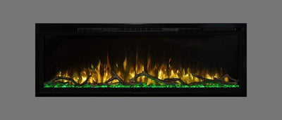 Modern Flames Spectrum Slimline 60" Built-In/Wall Mounted Electric Fireplace SPS-60B