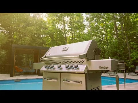 Napoleon Prestige 500 RB Built-In Gas Grill with Infrared Rear Burner BIP500RB