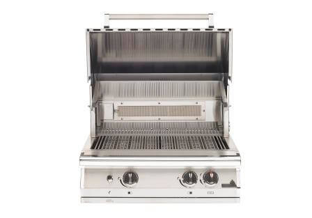 Fire Magic Legacy Stainless Steel Regal 30'' Built-in Counter Top BBQ Grill  with Rotisserie Backburner