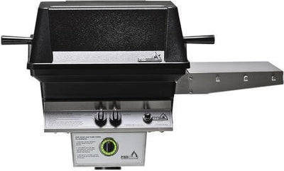 PGS Grills T Series 20-Inch Cast Aluminum Black Gas Grill with 1 Hour Gas Timer - T30
