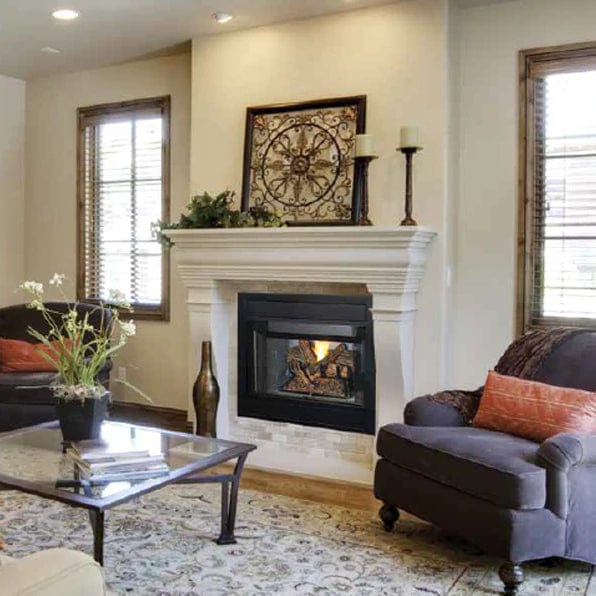 Superior 36 Traditional B-Vent Gas Fireplace BRT4536T – Flame Authority