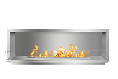 The Bio Flame 72-inch Single Sided Built-In Ethanol Firebox