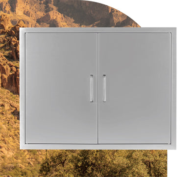 Wildfire Stainless Steel 30 x 24-inch Double Door WF-DDR3024