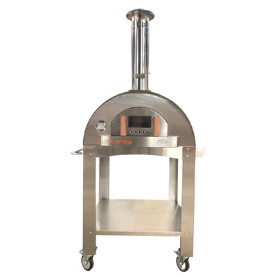 WPPO Karma 32-Inch Wood Fired Pizza Oven WKK-02S-304SS