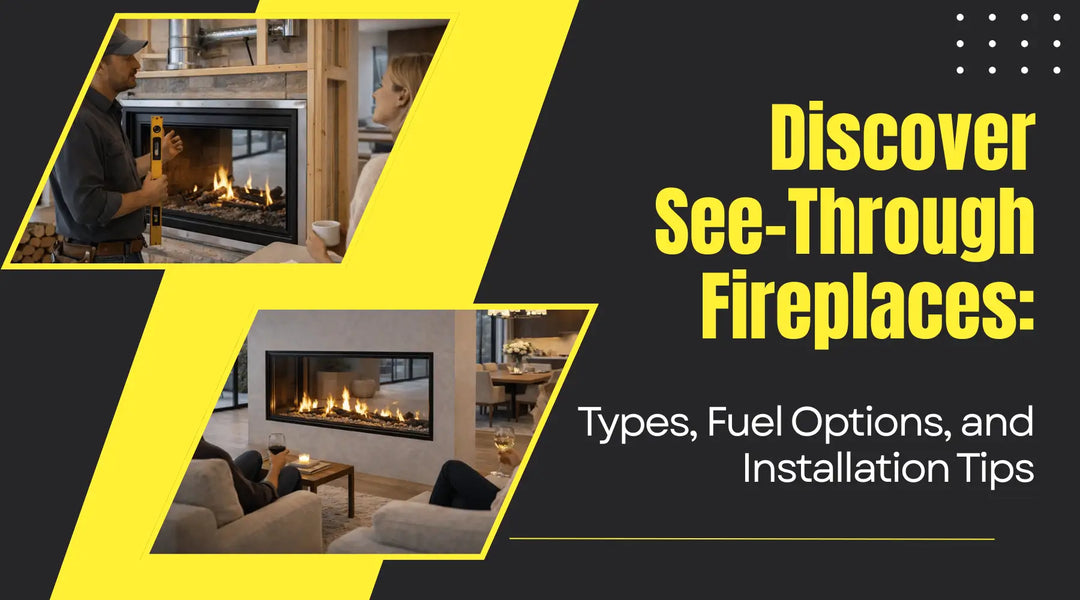 Discover See-Through Fireplaces: Types, Fuel Options, and Installation Tips | Flame Authority