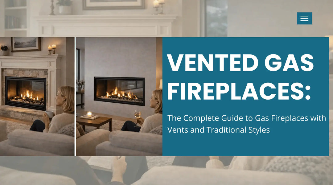Vented Gas Fireplaces: The Complete Guide to Gas Fireplaces with Vents and Traditional Styles | Flame Authority