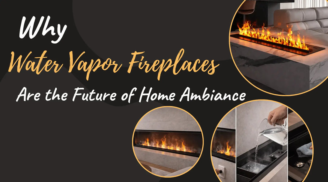 Why Water Vapor Fireplaces Are the Future of Home Ambiance | Flame Authority