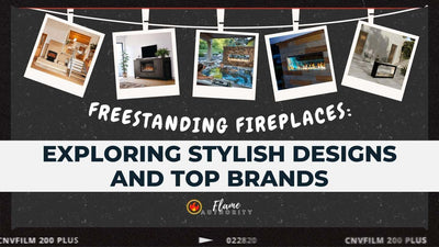 Freestanding Fireplaces: Exploring Stylish Designs and Top Brands