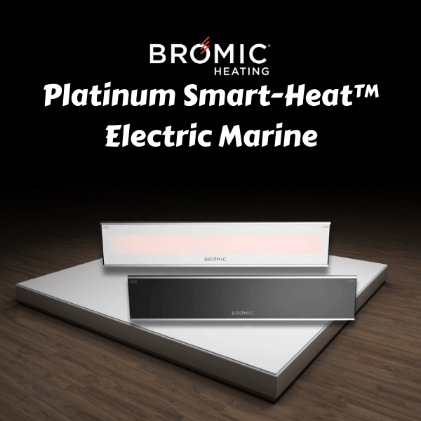 Bromic Platinum Smart-Heat™ Electric Marine | Flame Authority